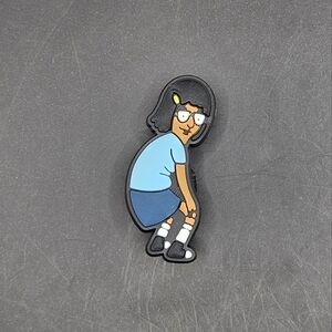 (5/$15) Tina Bobs Burgers Croc Charm